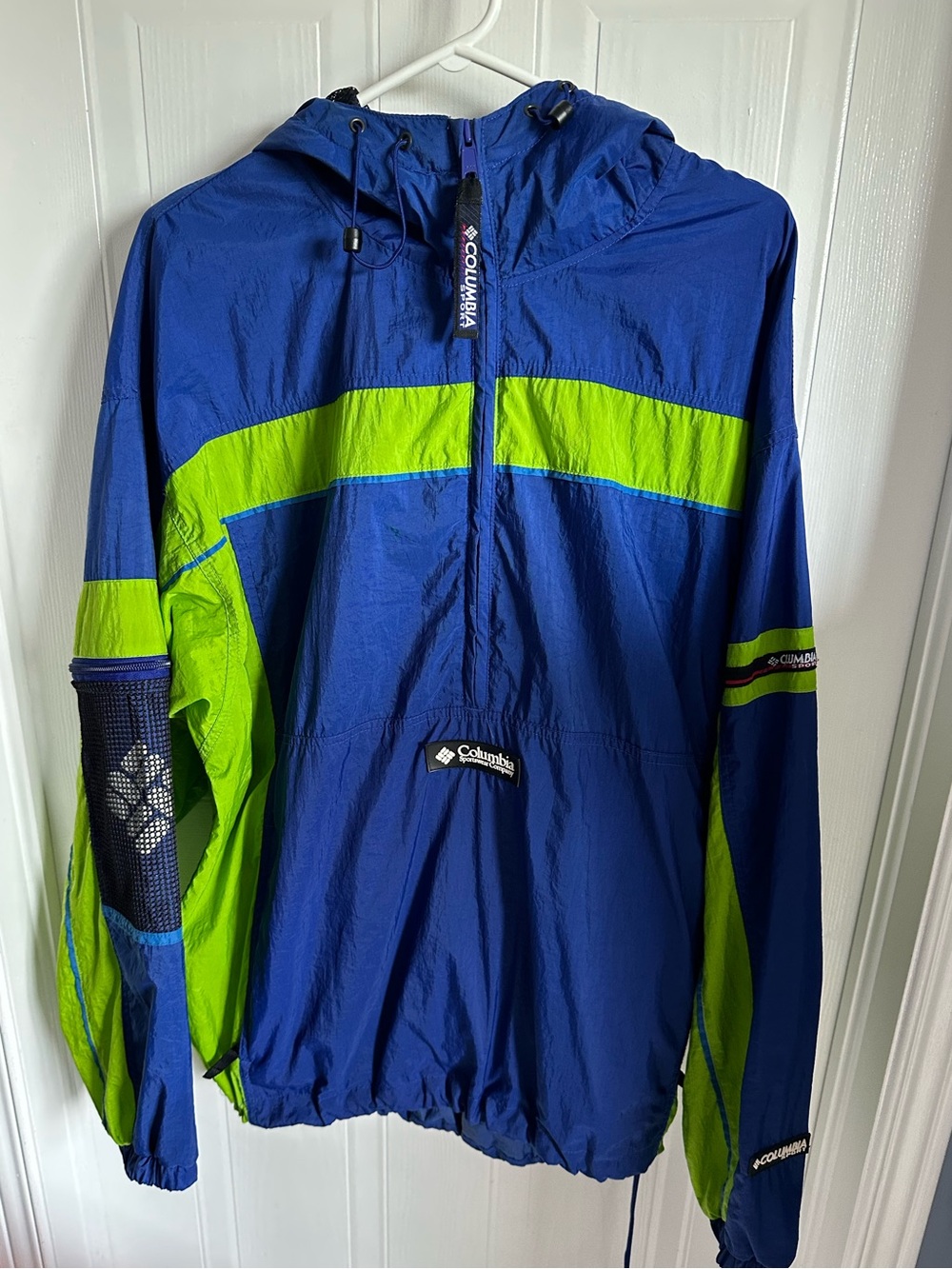 Vintage Columbia Half-Zip Pullover Wind Breaker
